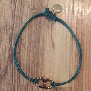 NEW Tory Burch embrace ambition green bracelet